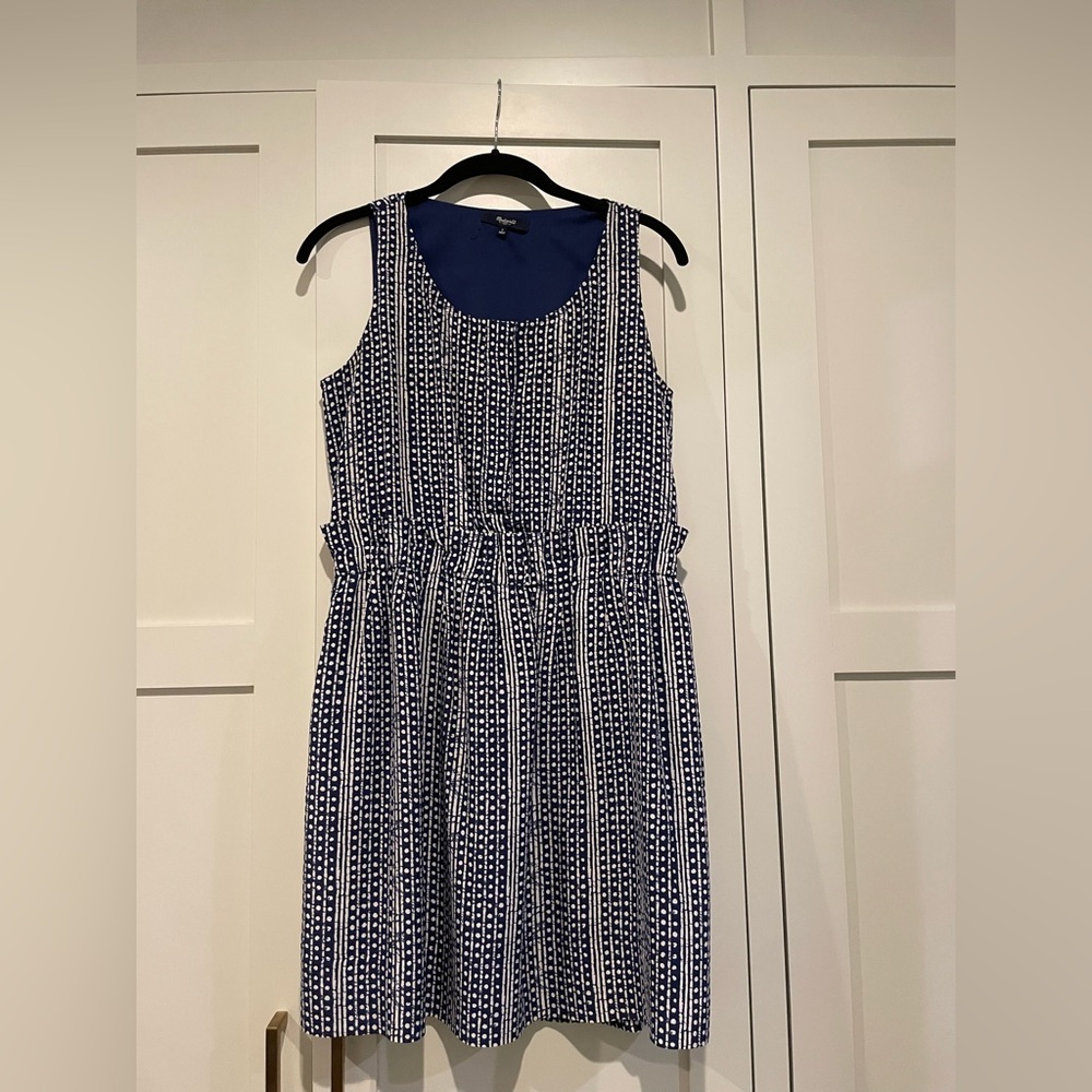 Madewell Paper Tank Silk Dress